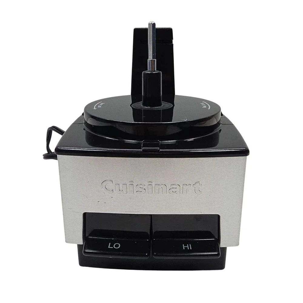 Cuisinart Mini-Prep Food Chopper Replacement Motor Base DLC-1SS‎ Silver Tested